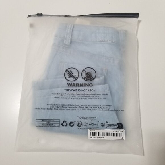 NEW SHEIN Toddler Boys Ripped Denim Shorts Size 1-2Y‎ Color Light Wash - Picture 9 of 9